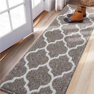 Indoor Door Mat, 59x20, Non-Slip Absorbent Resist Dirt Entrance Mat, Washable